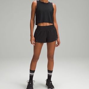 Lululemon Hotty Hot black shorts, 2.5”